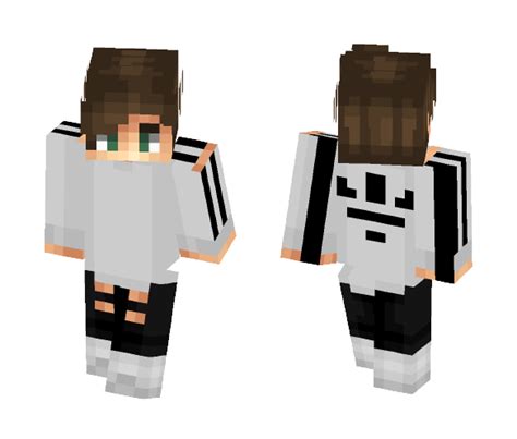 White Adidas Minecraft Skins 